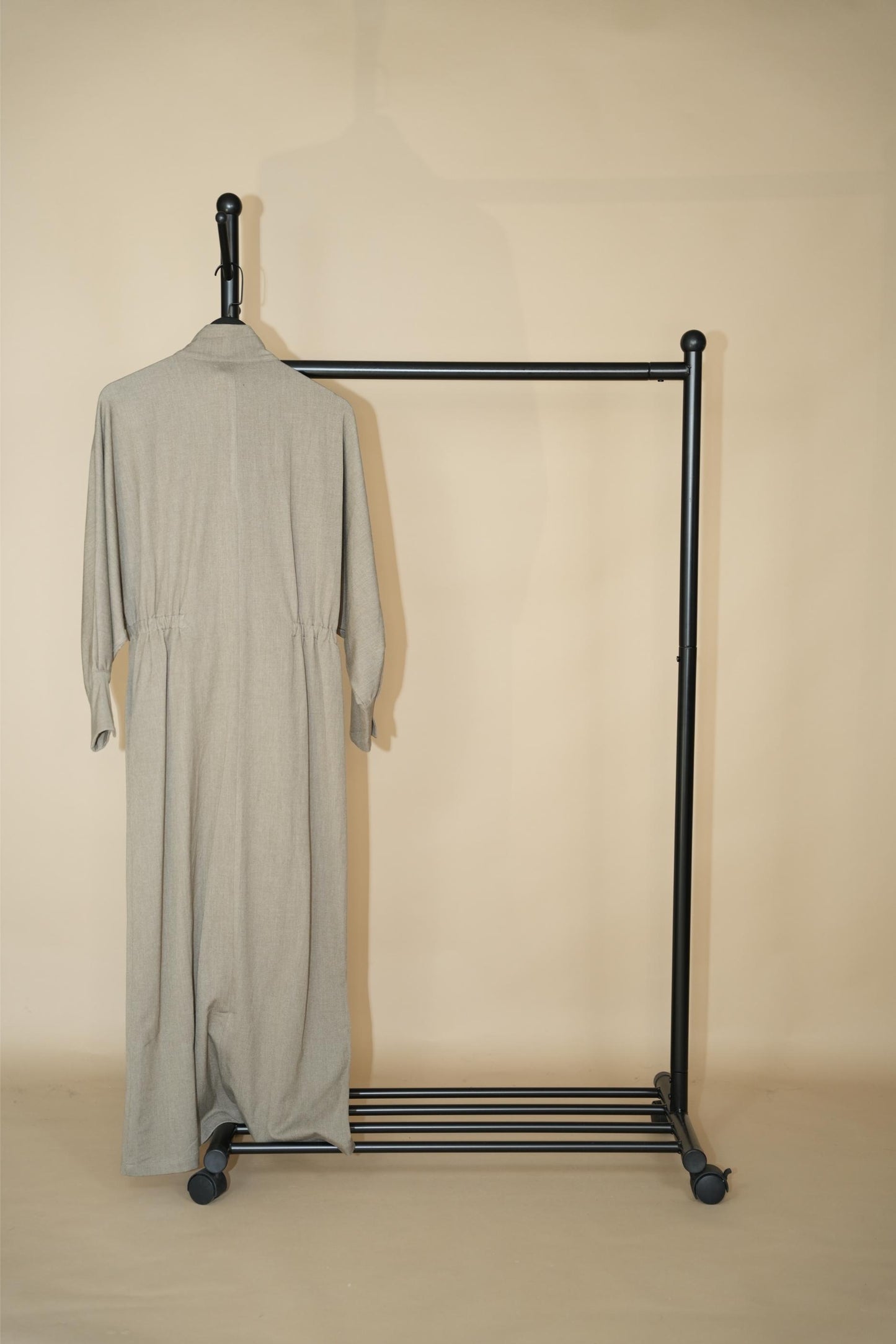 Moe Dress - Grege cool wool