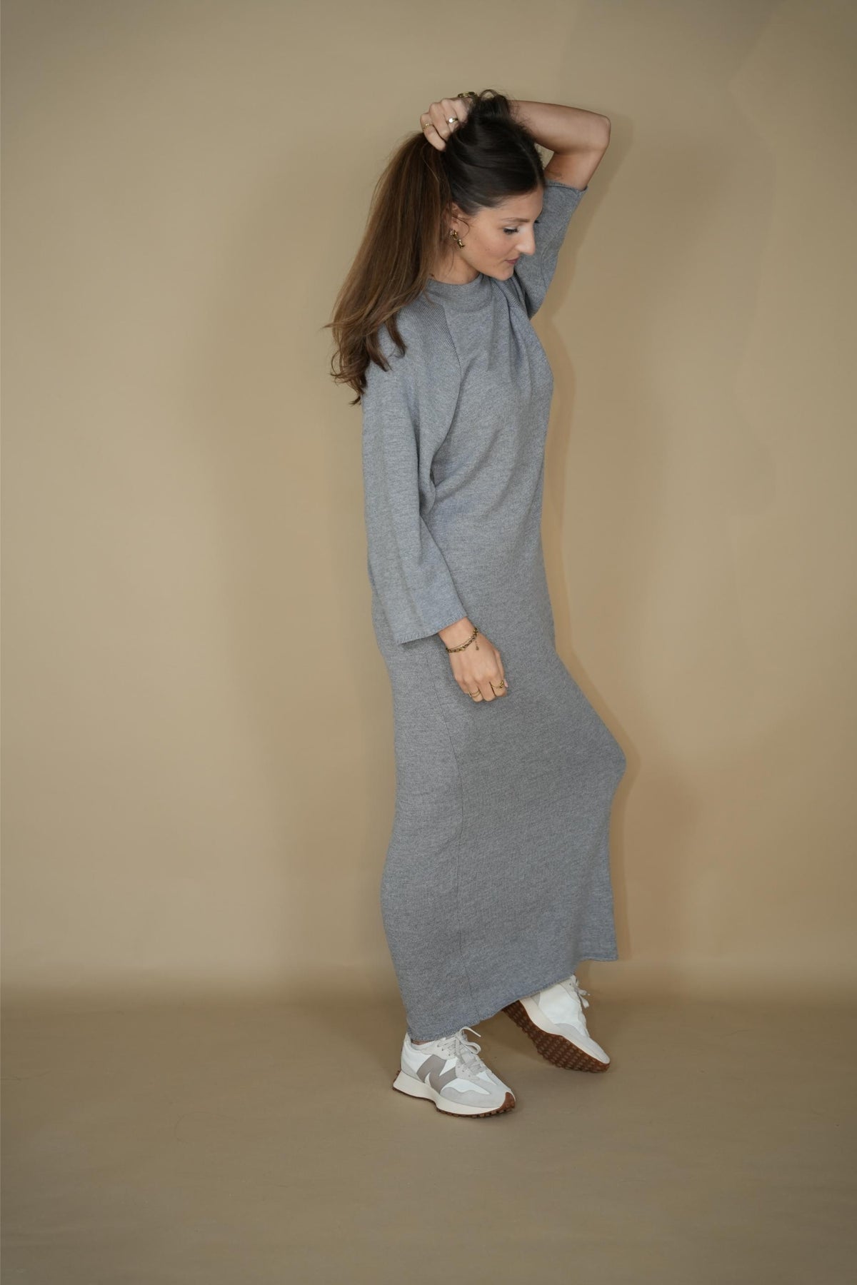 Tess Dress - Grey