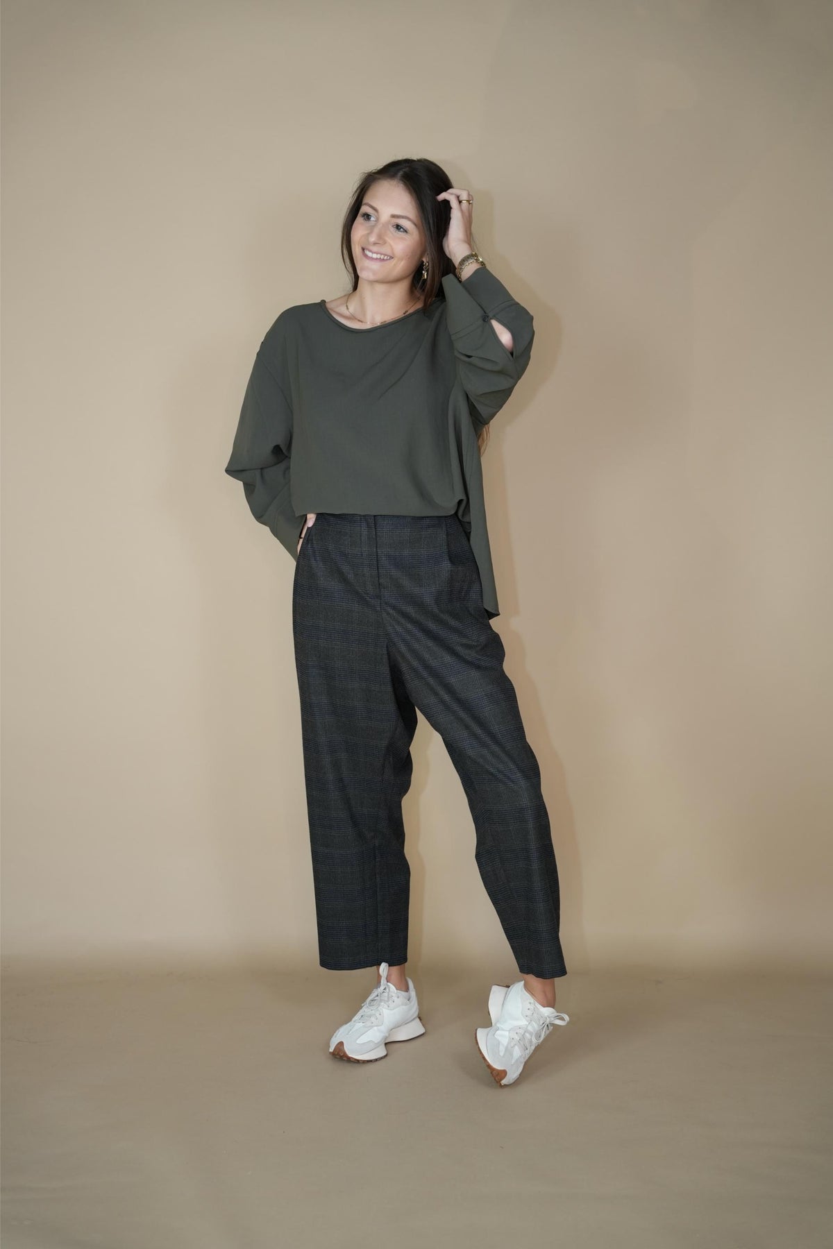 Japanese Crepe Top - Zenggi