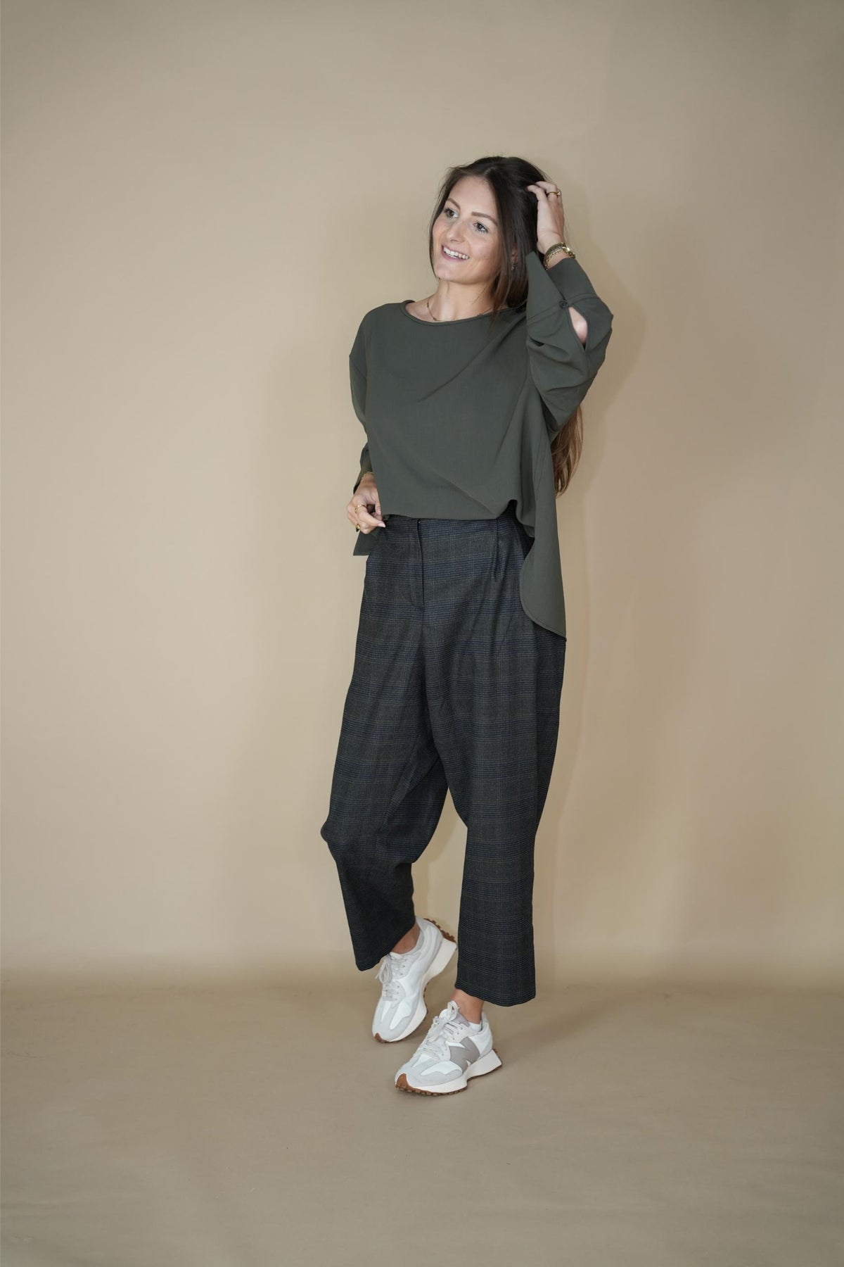 Japanese Crepe Top - Zenggi