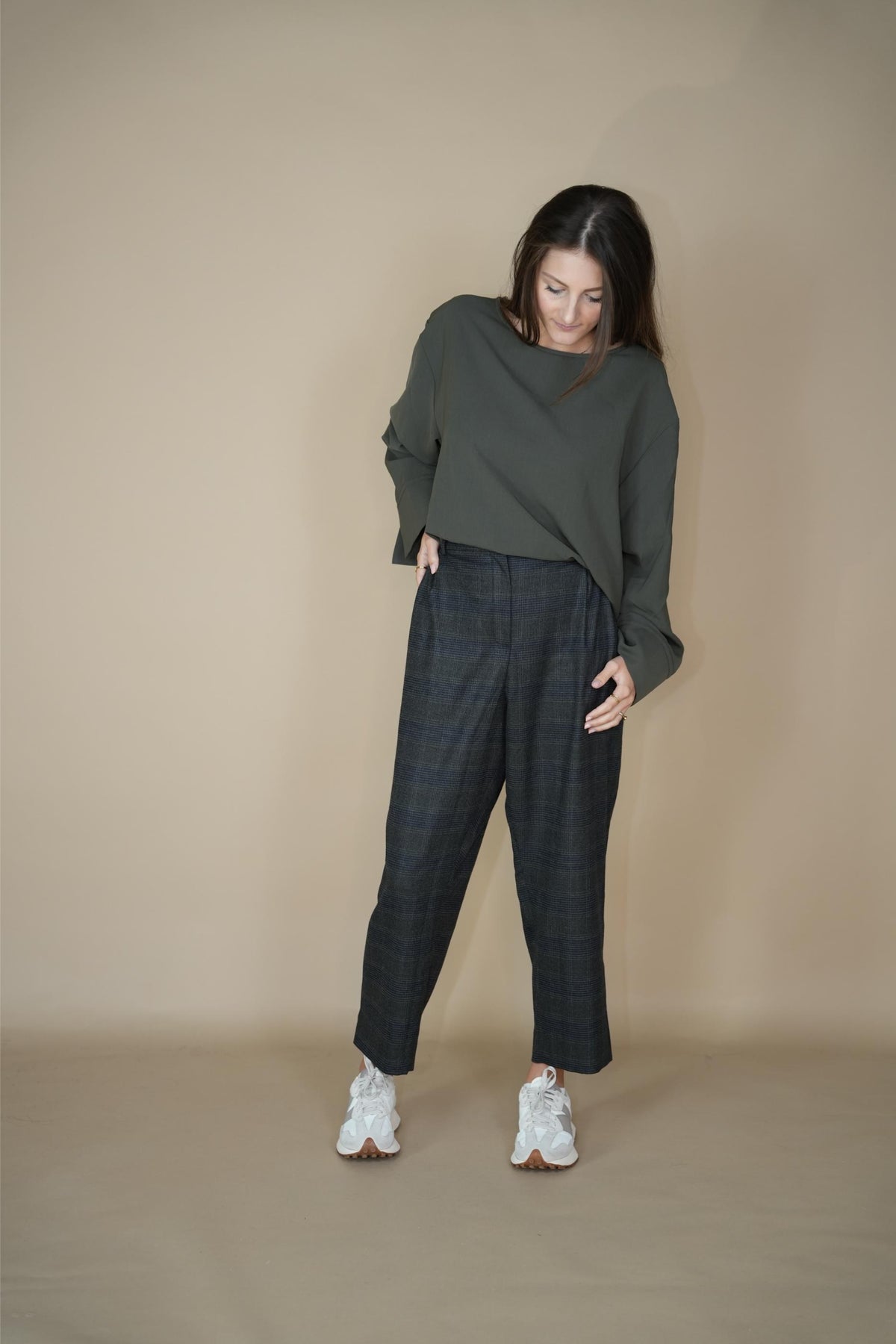 Japanese Crepe Top - Zenggi