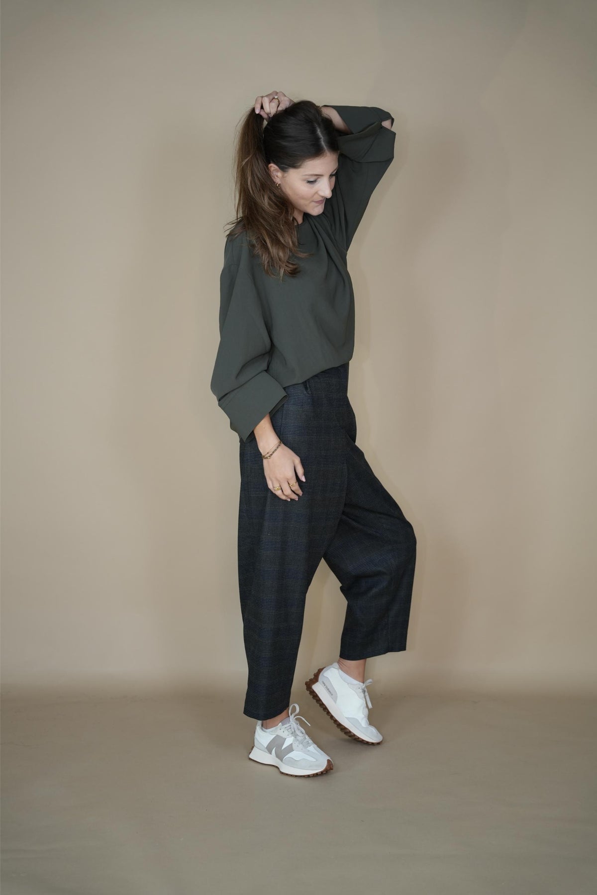 Japanese Crepe Top - Zenggi