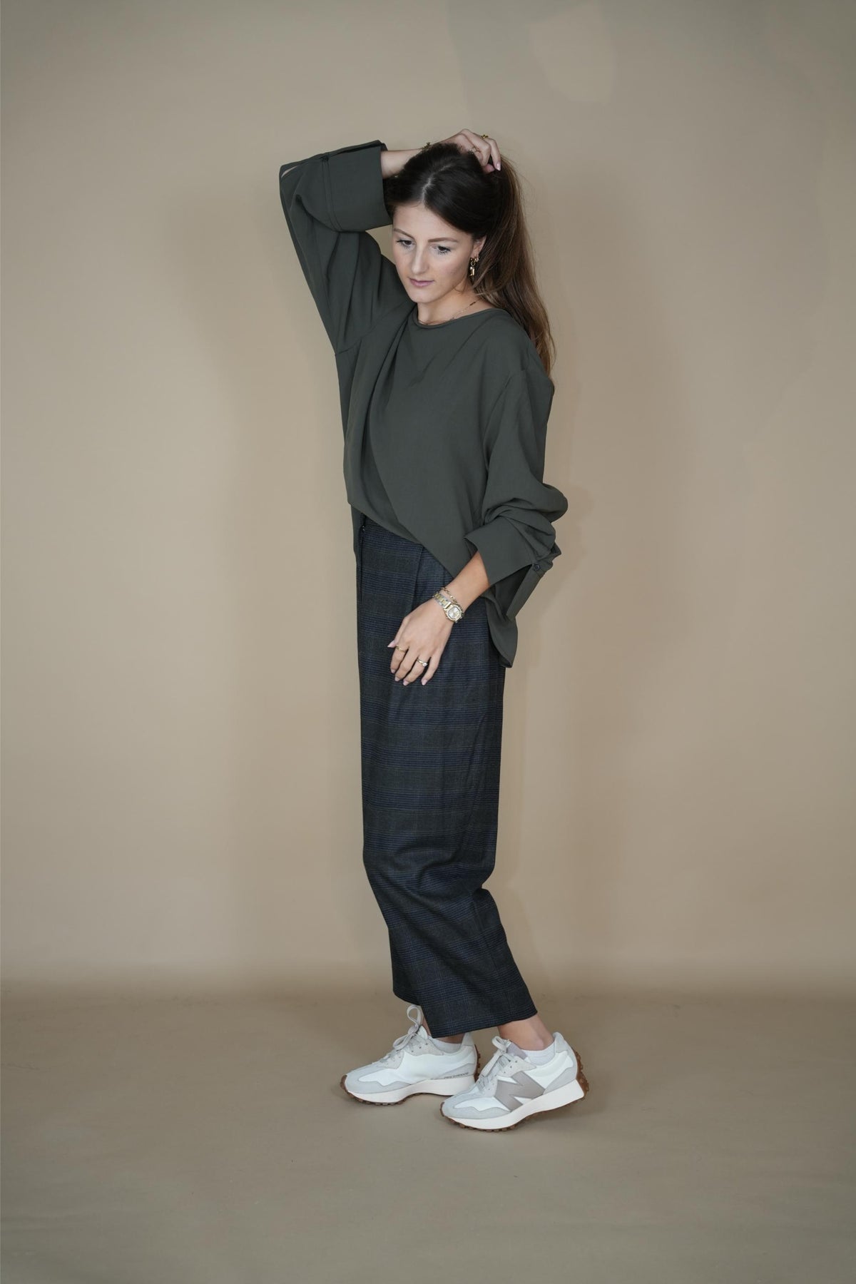 Japanese Crepe Top - Zenggi