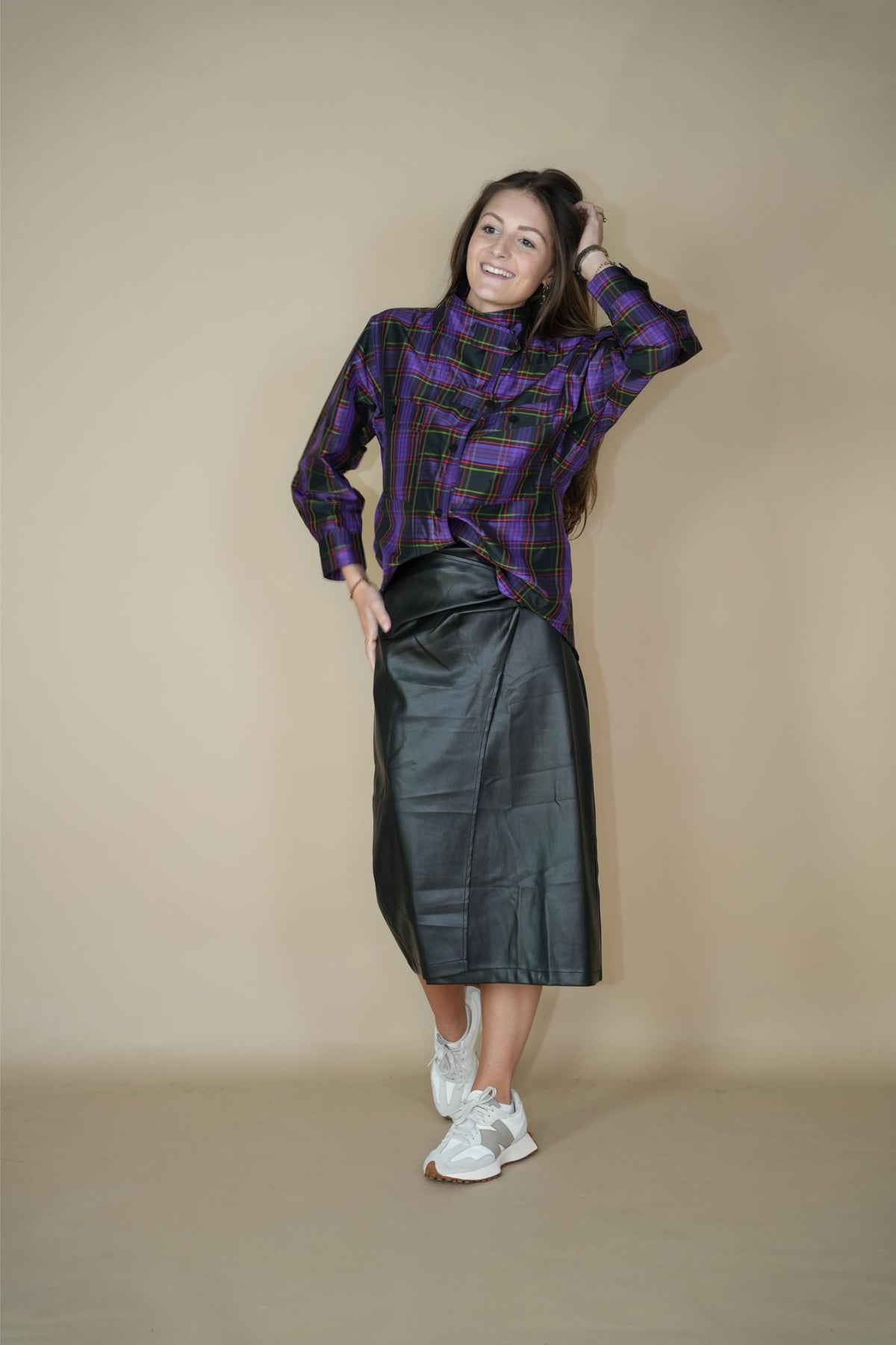 Maxime Black Leather - Aimée the Label