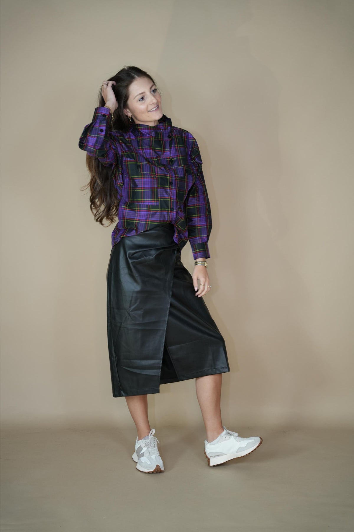 Maxime Black Leather - Aimée the Label