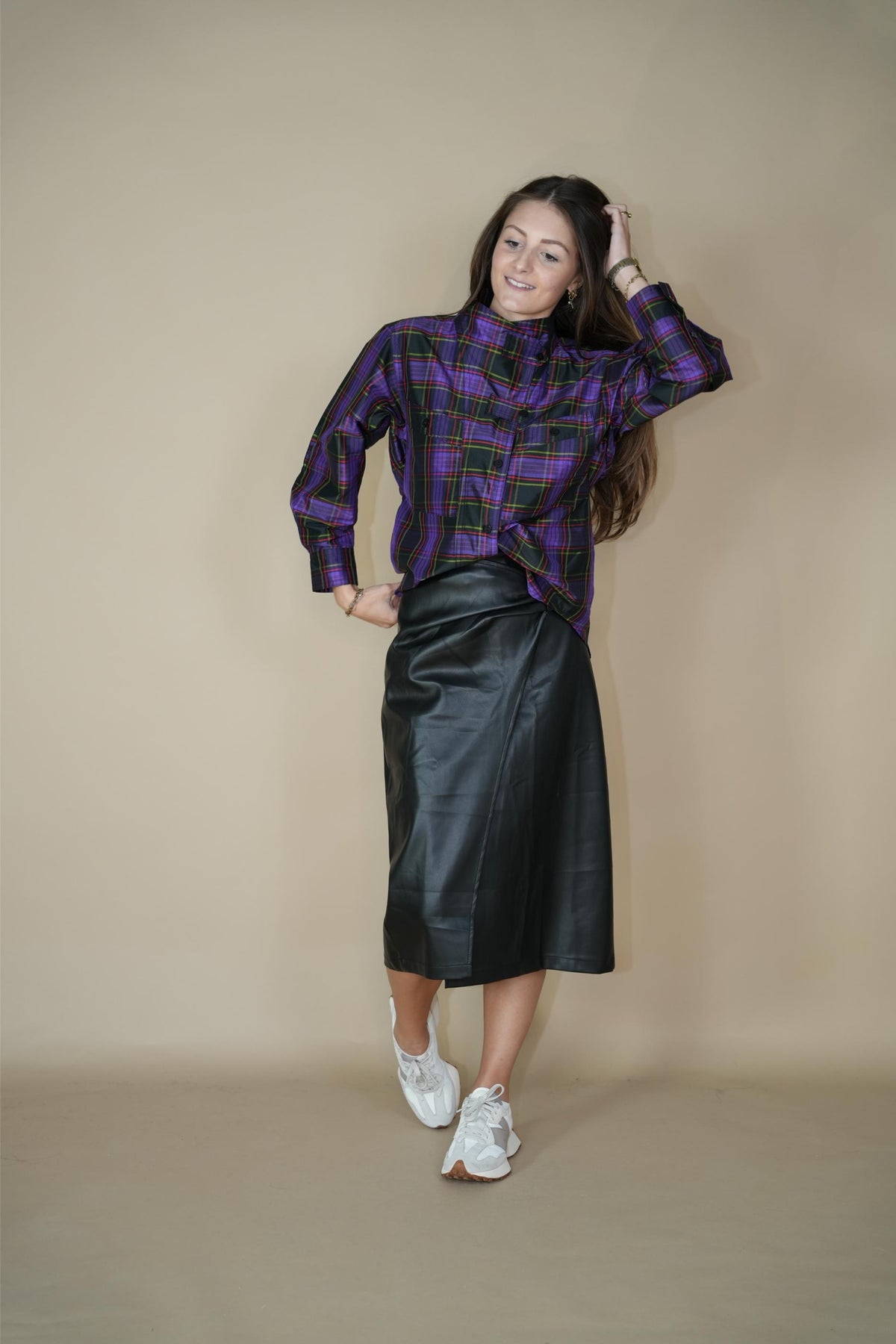 Maxime Black Leather - Aimée the Label