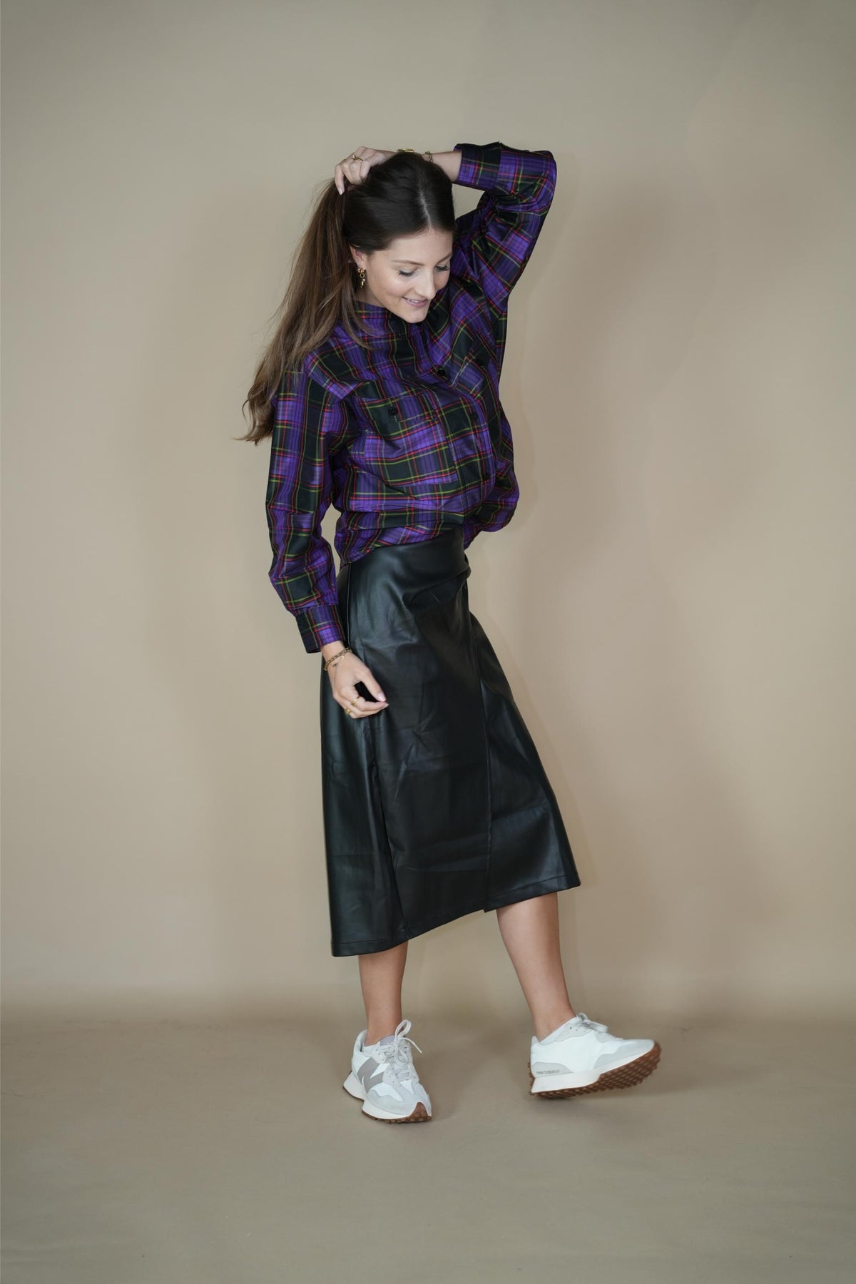 Maxime Black Leather - Aimée the Label