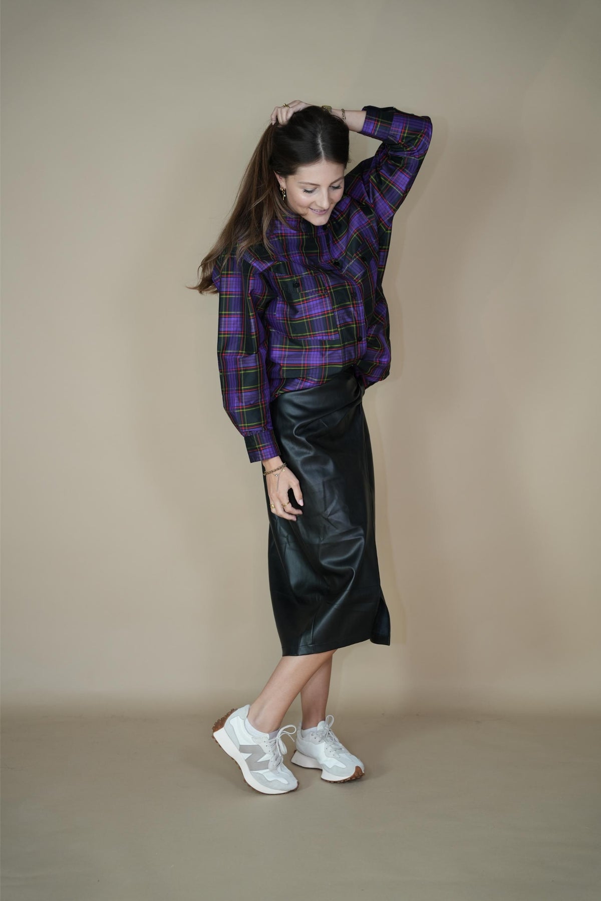 Maxime Black Leather - Aimée the Label