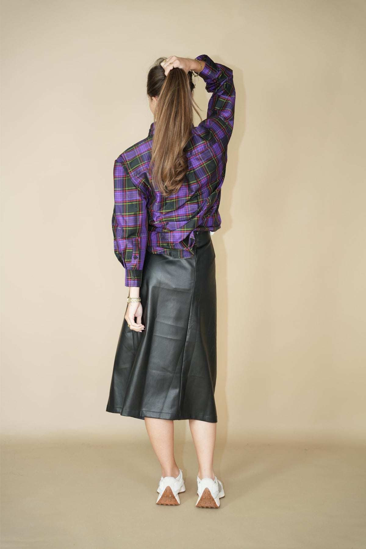 Maxime Black Leather - Aimée the Label