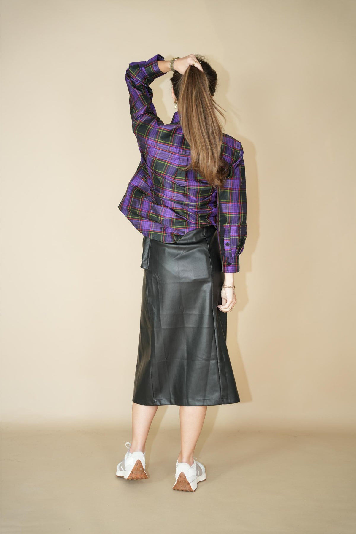 Maxime Black Leather - Aimée the Label