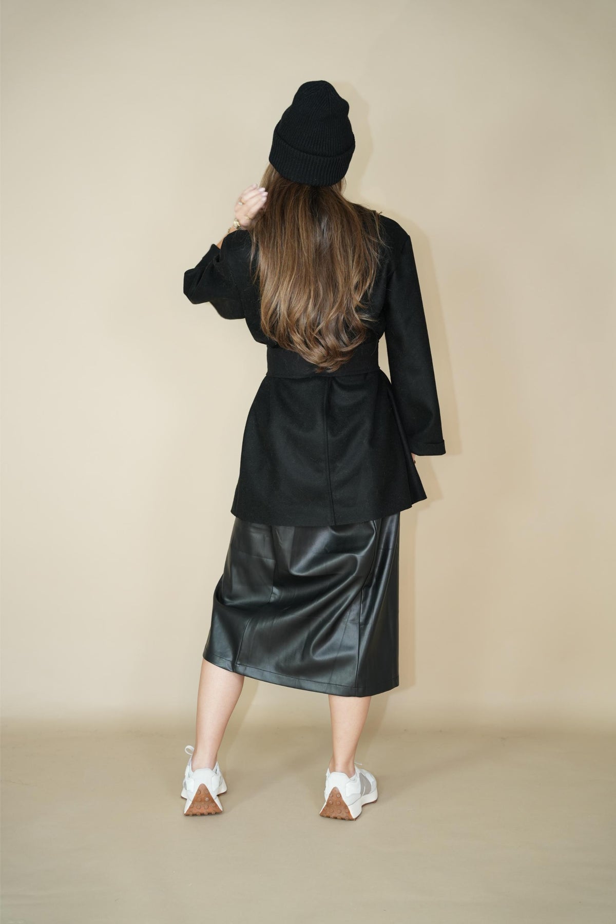 Black Blazer Wool - Les bohemiennes Lab
