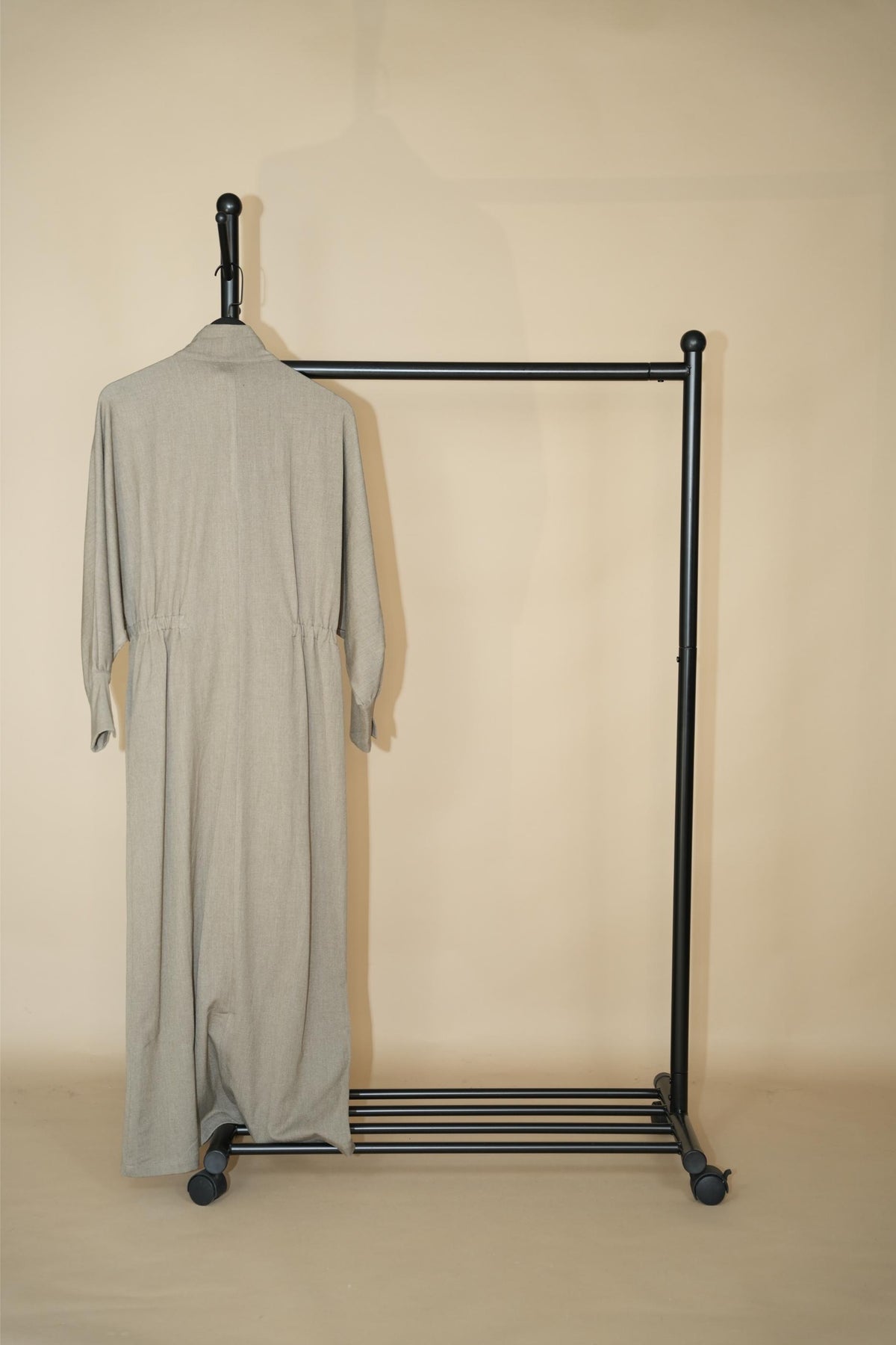 Moe Dress - Grege cool wool